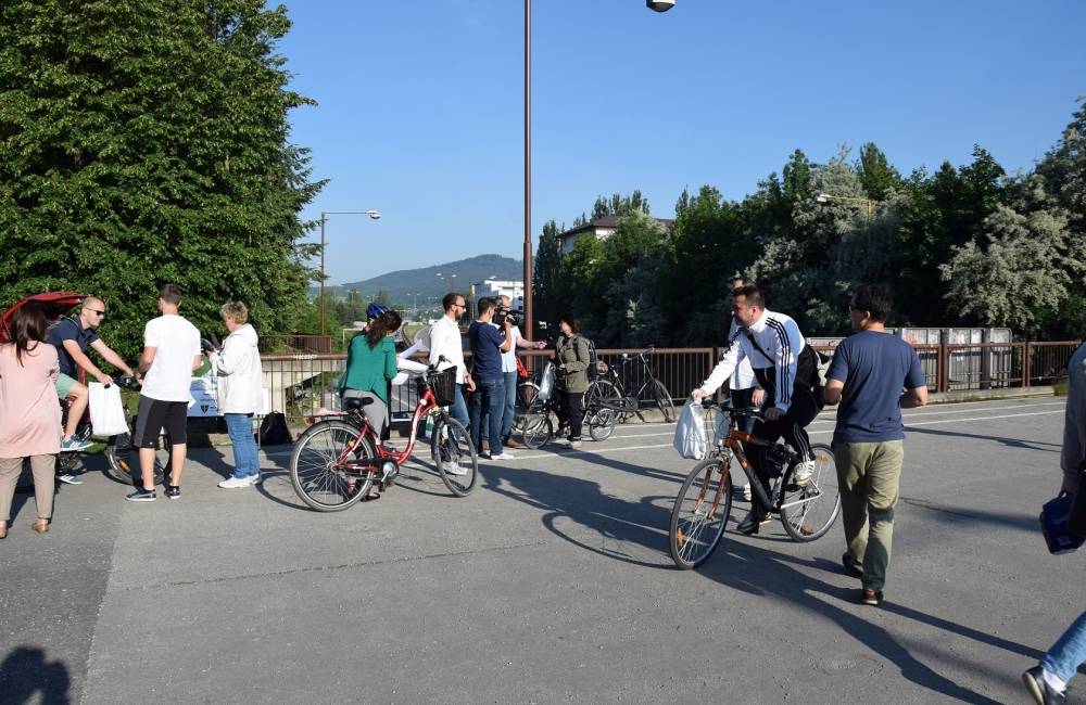 Júnové cykloraňajky v Žiline už zajtra od 6:30 do 8:00 na moste nad Bernoláčkou