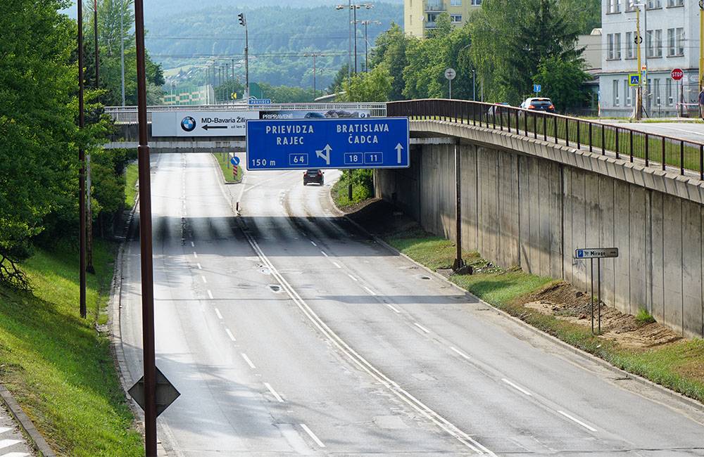 Mesto Žilina upozorňuje na ďalšie dopravné obmedzenia na uliciach Mostná a Ľavobrežná