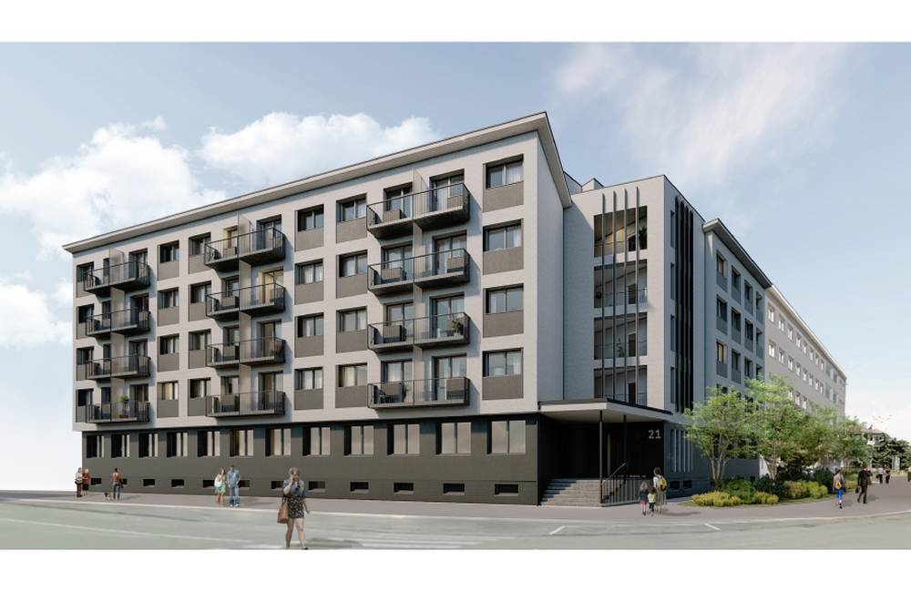 Foto: Rezidenčný projekt RETRO prináša nové byty do centra Žiliny