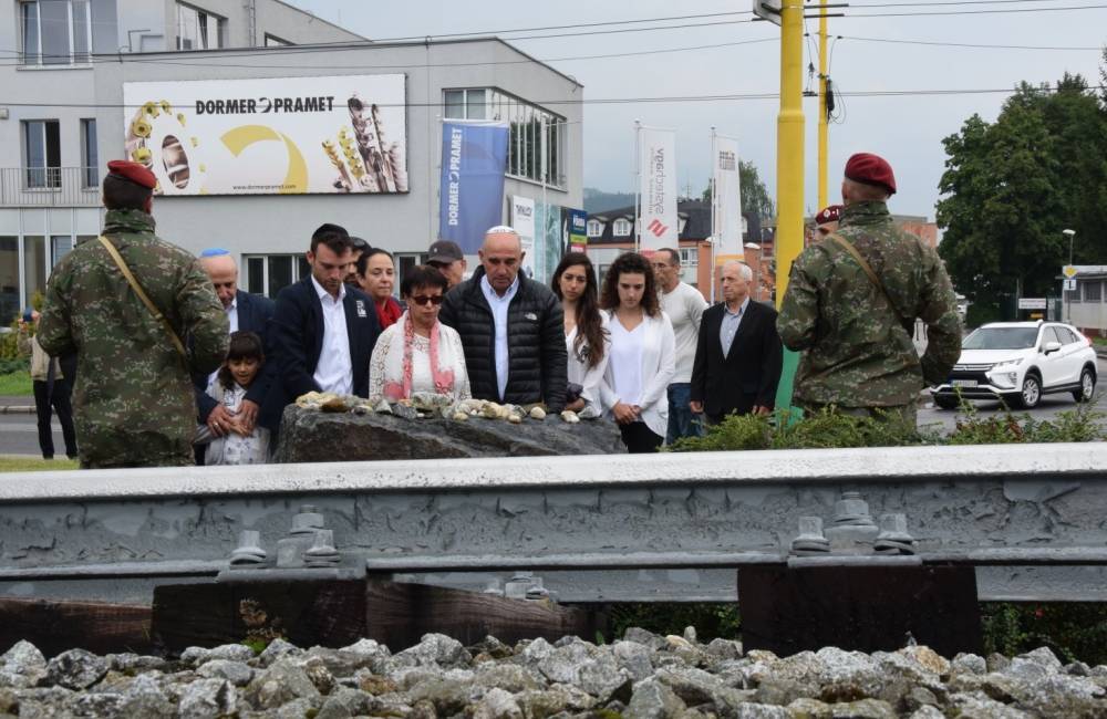 V Žiline si pripomenuli obete holokaustu pri pamätníku na mieste bývalého zberného tábora