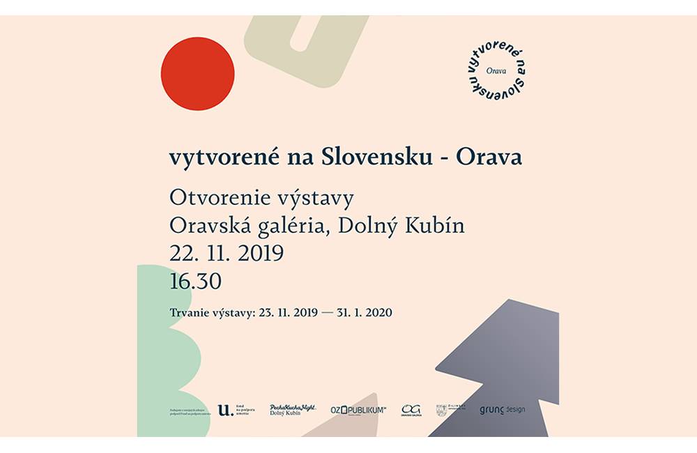 V Oravskej galérii sprístupnia výstavu Vytvorené na Slovensku Orava
