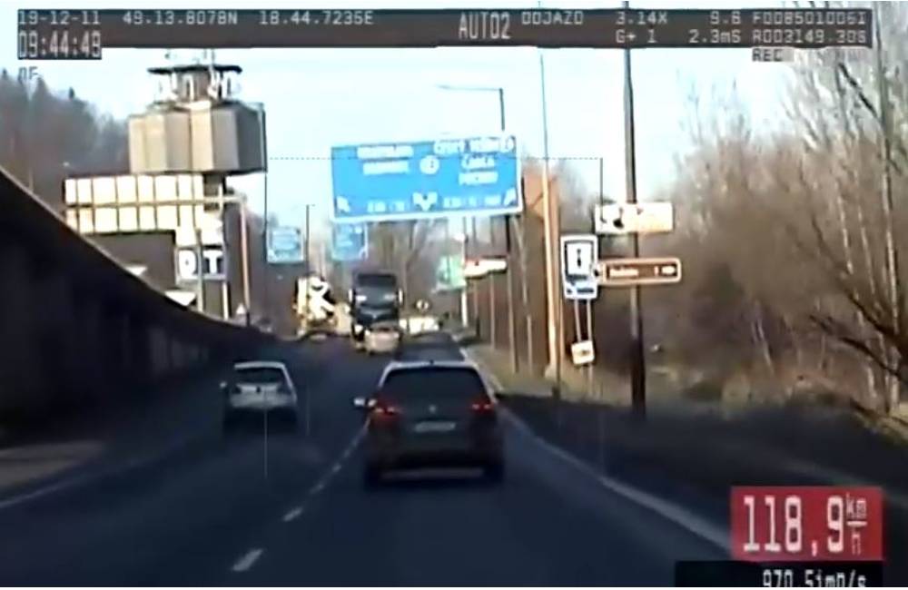 VIDEO: Vodič prechádzal po Ľavobrežnej rýchlosťou 120 km/h, dostal najvyššiu pokutu 800 eur