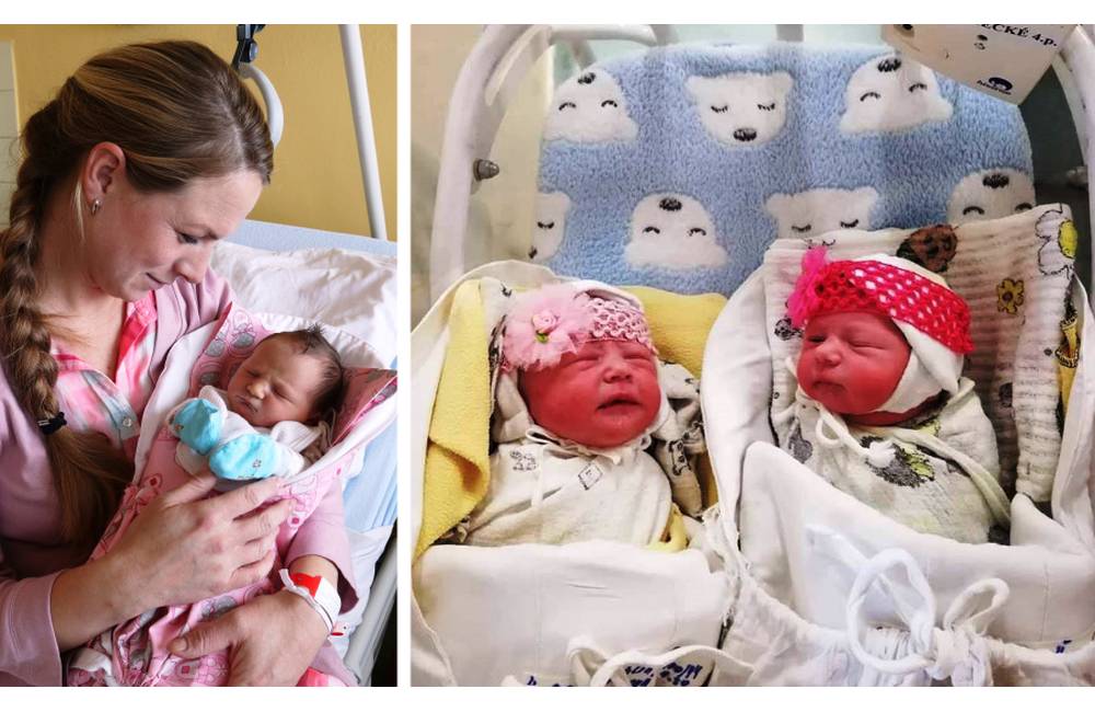 Rekordný rok 2019 pre nemocnicu v Žiline: Narodilo sa 1733 novorodeniatok, z nich 24 párov dvojičiek