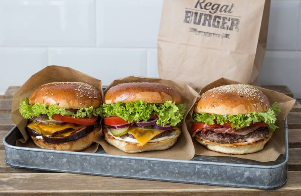 Regal Burger konečne v Žiline! V Auparku si doprajete známe burgre so všetkým, čo k tomu patrí