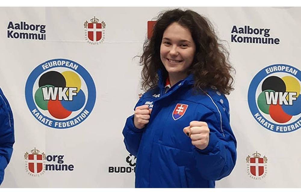 Sarah Hrnková zo žilinského karate klubu bude reprezentovať Slovensko na Majstrovstvách Európy
