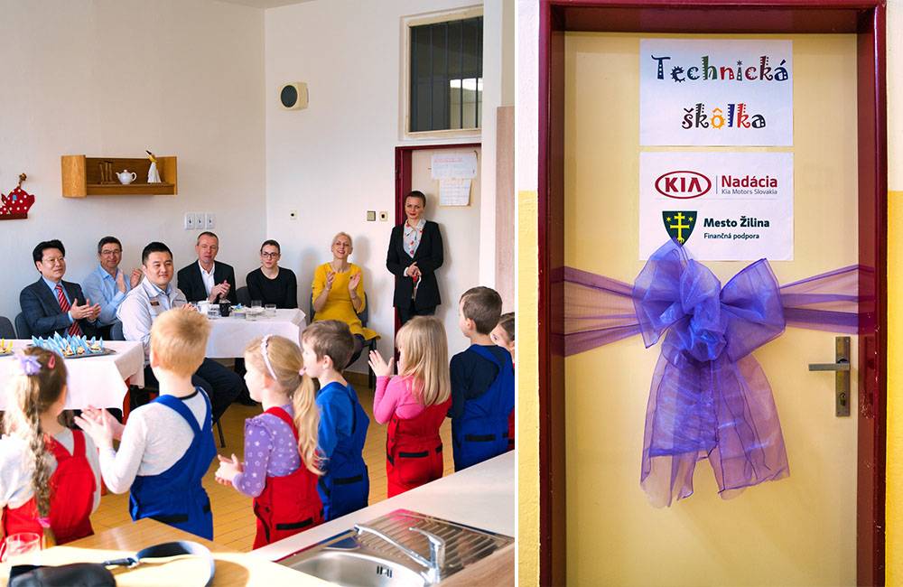 Žilina má deväť materských škôl s technickým kútikom, projekt podporila Nadácia Kia Motors Slovakia