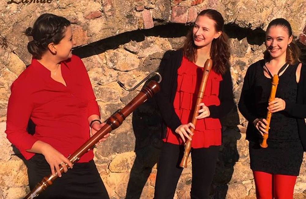Mladý český súbor zobcových fláut Trio Lumae v Žiline aj s domácimi virtuózkami