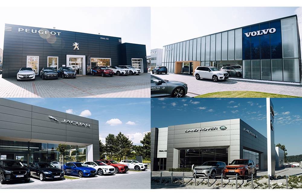 Foto: Servisné strediská FINAL-CD v Žiline pre Peugeot, Volvo, Jaguar a Land Rover sú otvorené