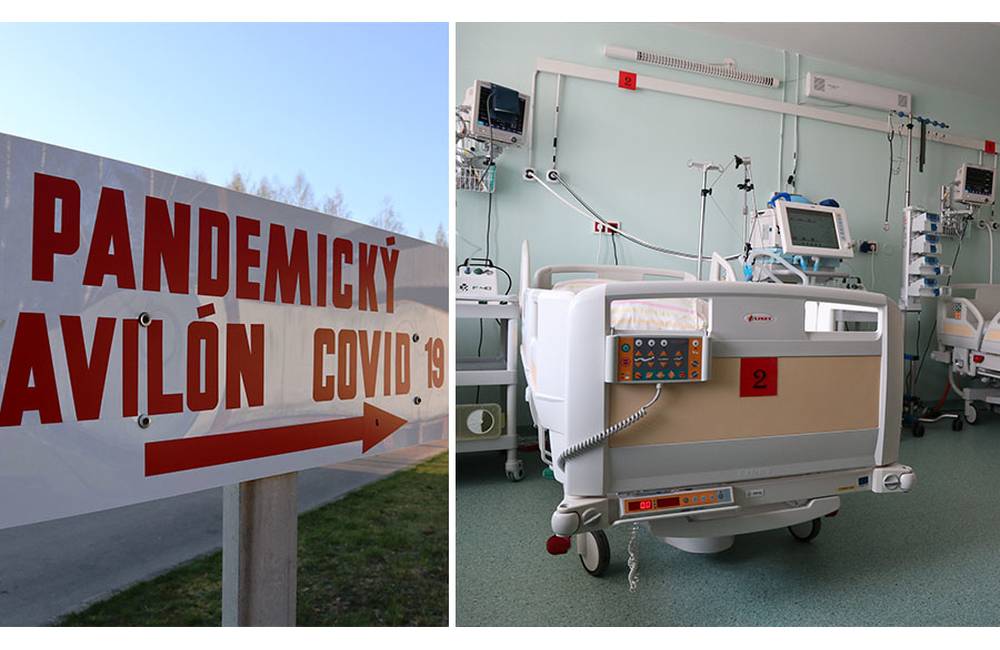 V žilinskej nemocnici uviedli do prevádzky pandemický pavilón pre pacientov s ochorením COVID-19