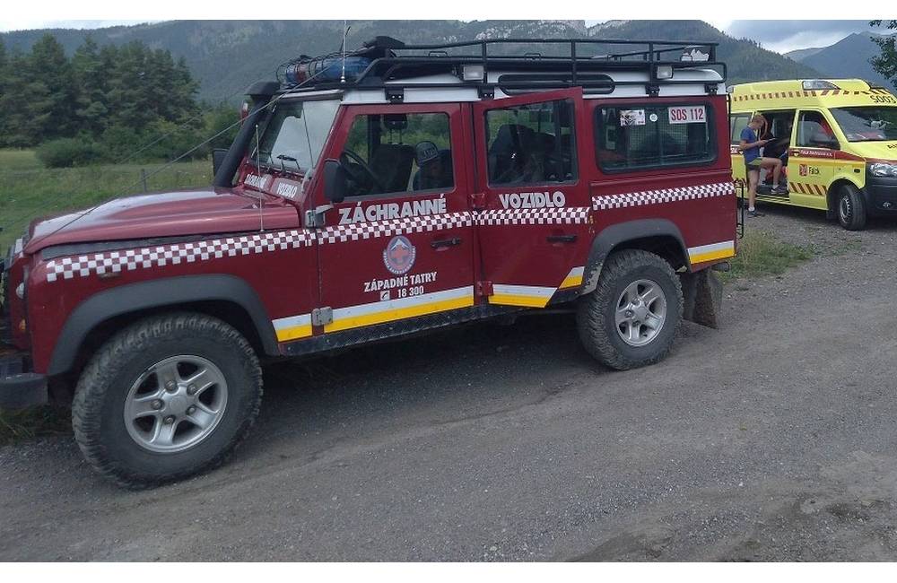 V Malej Fatre došlo v nedeľu k dvom úrazom, zraneným pomáhali horskí záchranári