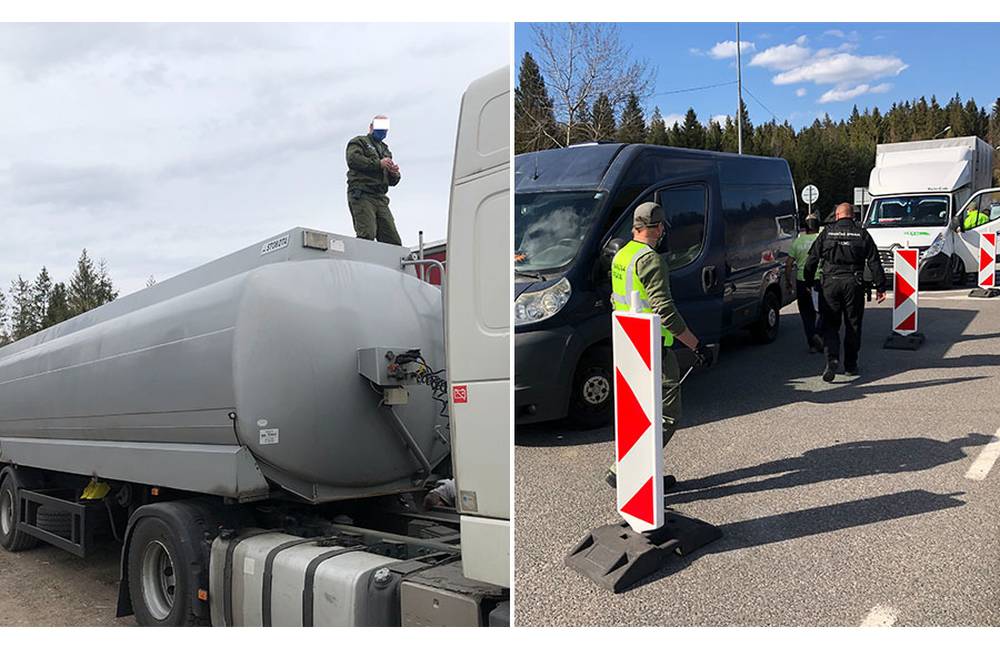 Foto: Poľský kamión mal prevážať minerálny olej, žilinskí colníci v ňom našli 31-tisíc litrov nafty