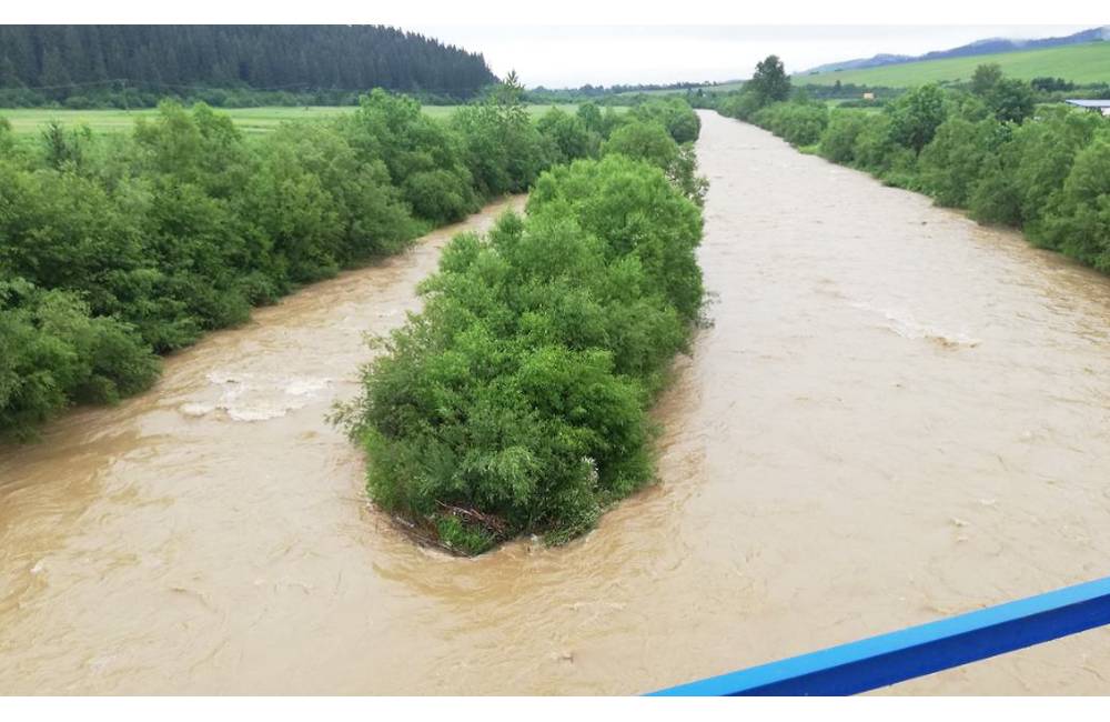 Stav vodných tokov v Žilinskom kraji je ustálený, hasiči situáciu monitorujú