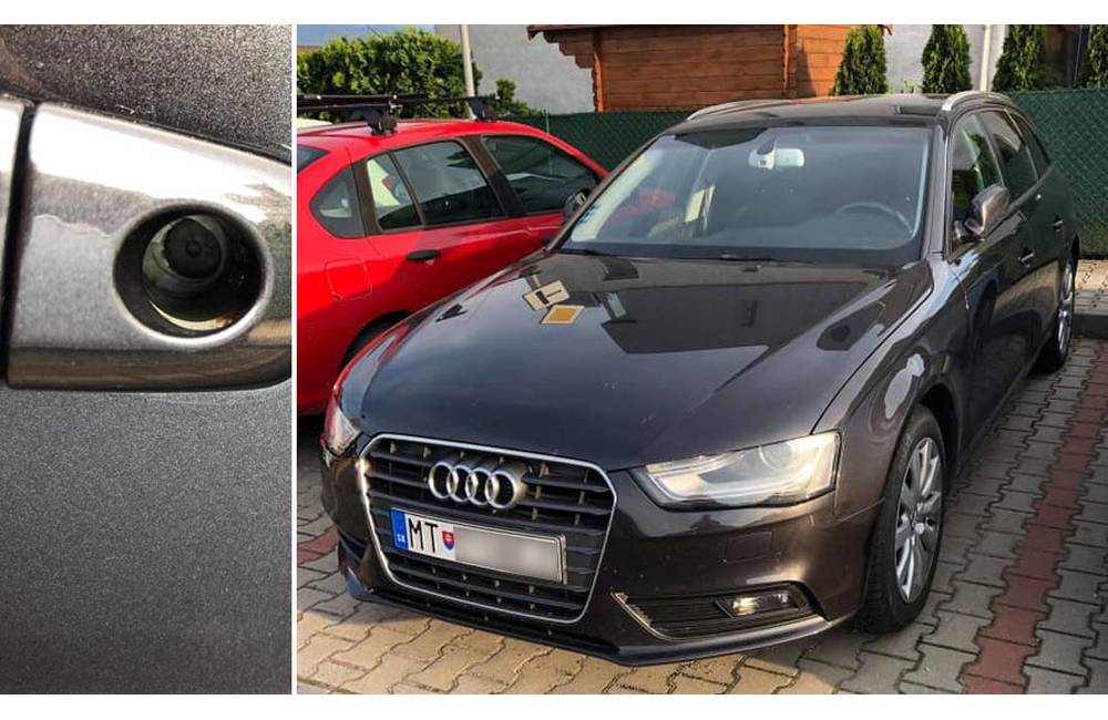 Zlodeji áut opäť vyčíňali, tentokrát sa neúspešne pokúšali ukradnúť Audi A4 v susednom Martine