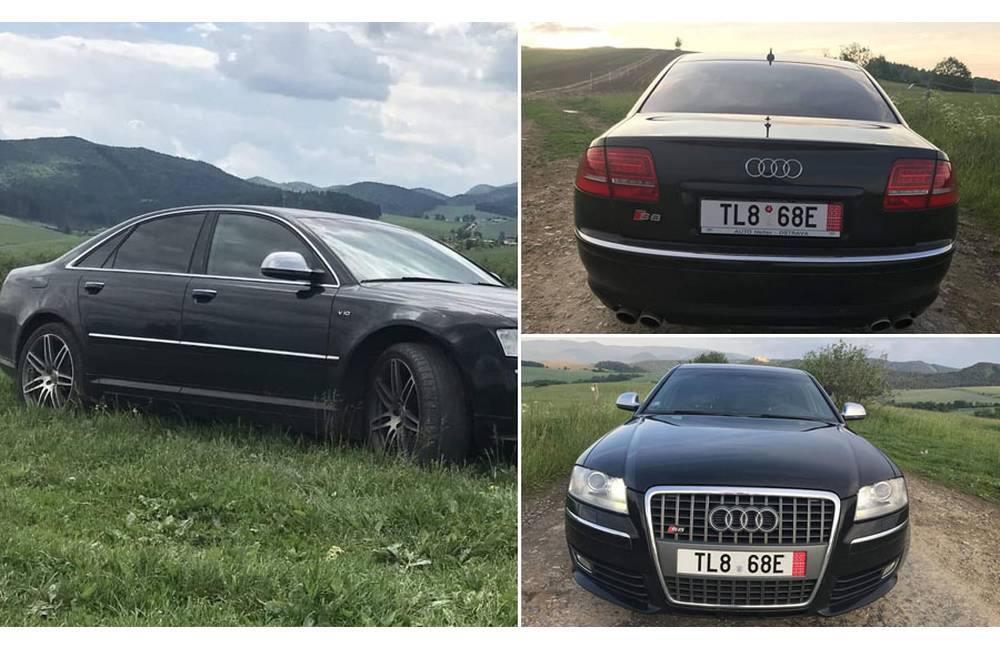 V nedeľu večer bolo odcudzené osobné auto značky Audi S8 so žilinským evidenčným číslom