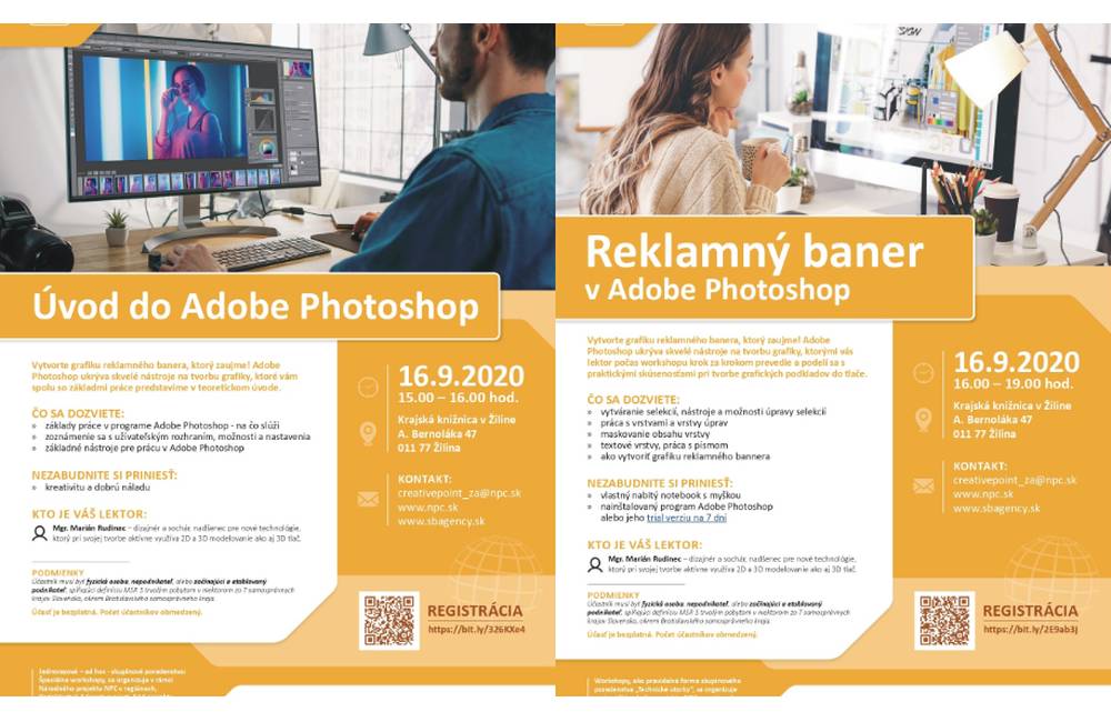 Úvod do Adobe Photoshop + Reklamný baner v Adobe Photoshop