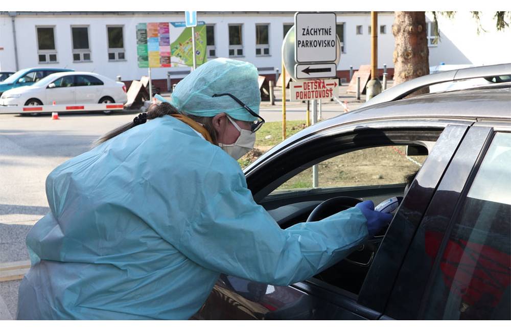 Žilinská nemocnica upozorňuje na možné obmedzenia počas merania teploty pri vjazde autom
