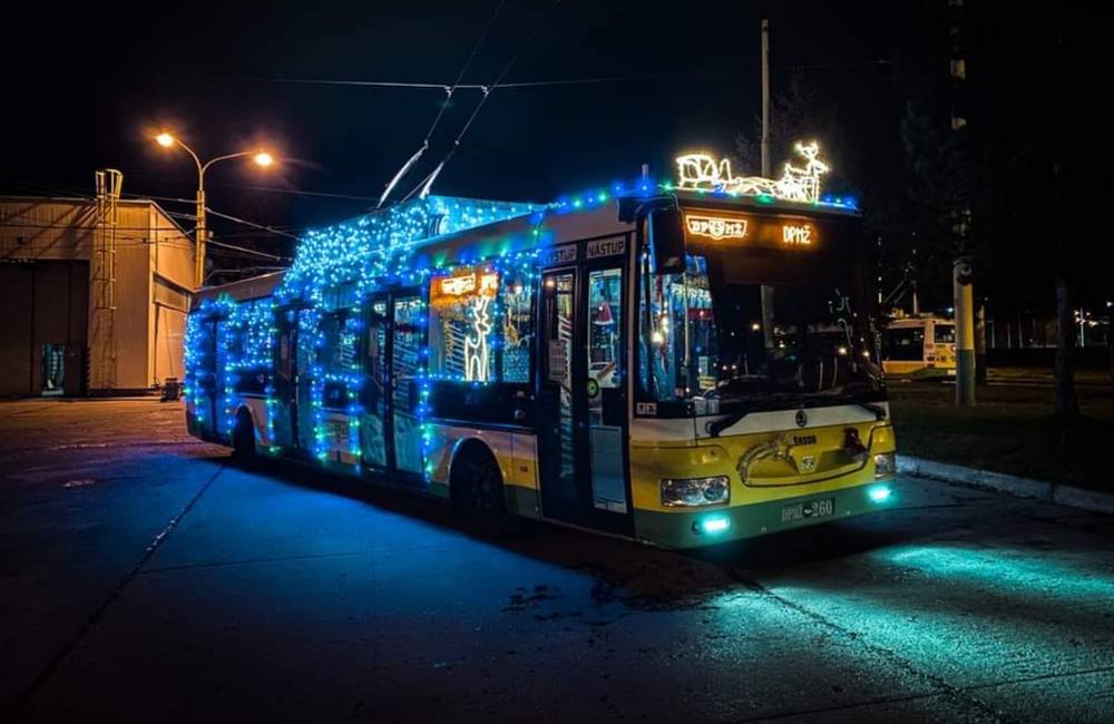 V sobotu 5. decembra začne v Žiline premávať vianočný trolejbus, stretnete ho na všetkých linkách