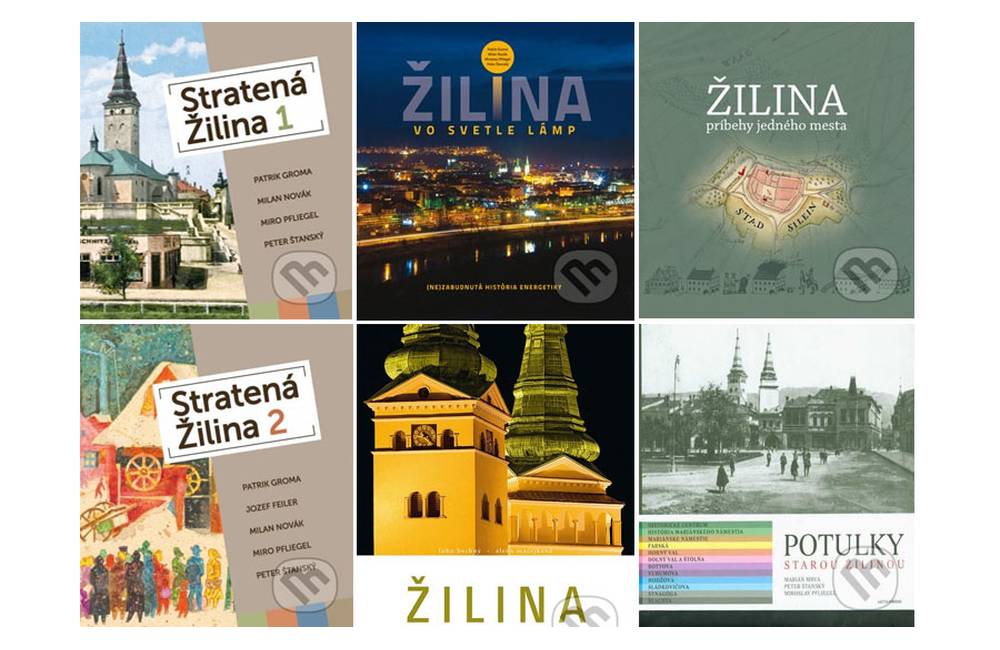 12 tipov na zaujímavé knihy o Žiline, ktoré môžete venovať aj ako darček