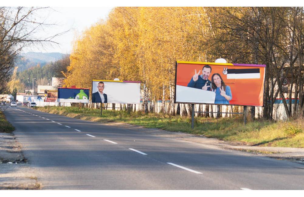 V Žiline miznú nelegálne aj legálne billboardy pomaly, zmeniť by to mohol nový zákon