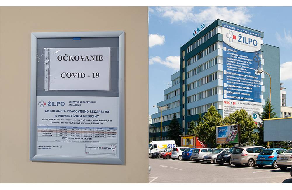 V Žiline pribudlo nové očkovacie centrum proti COVID 19 na poliklinike ŽILPO