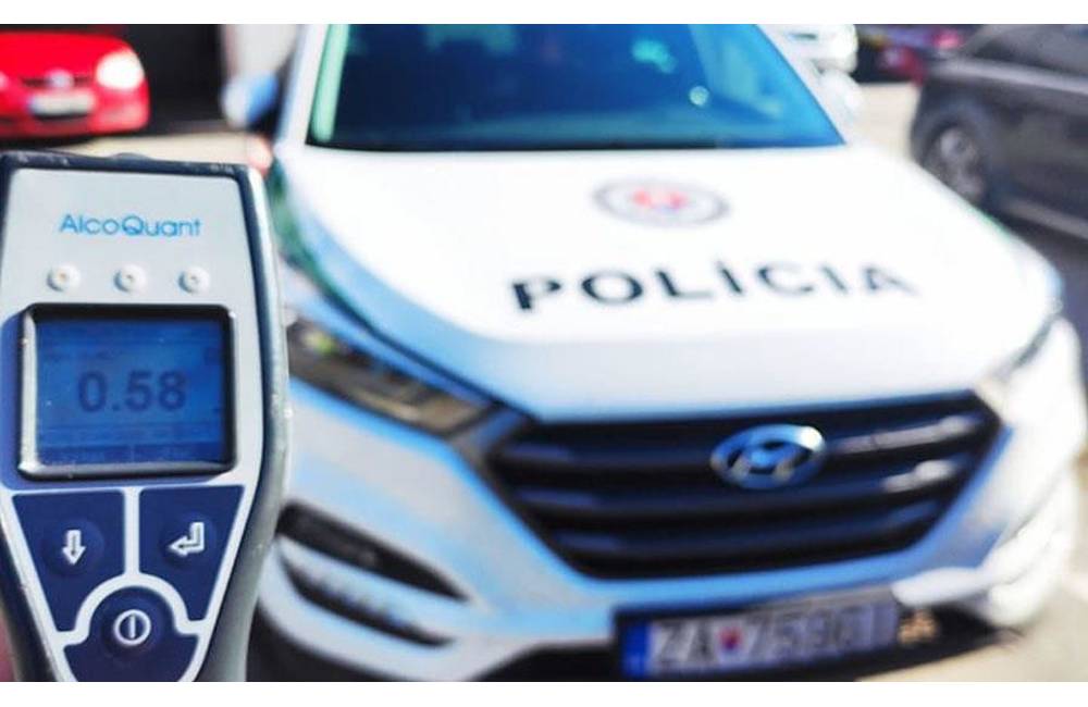 Polícia v Žilinskom kraji opäť odhalila opitých na cestách. Nafúkalo 64 vodičov a 36 cyklistov
