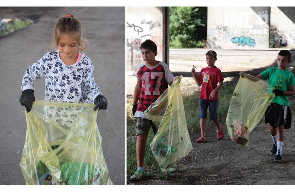 Deti z Bratislavskej sa aktívne zapájajú do spoločných aktivít zbierania a separovania odpadu