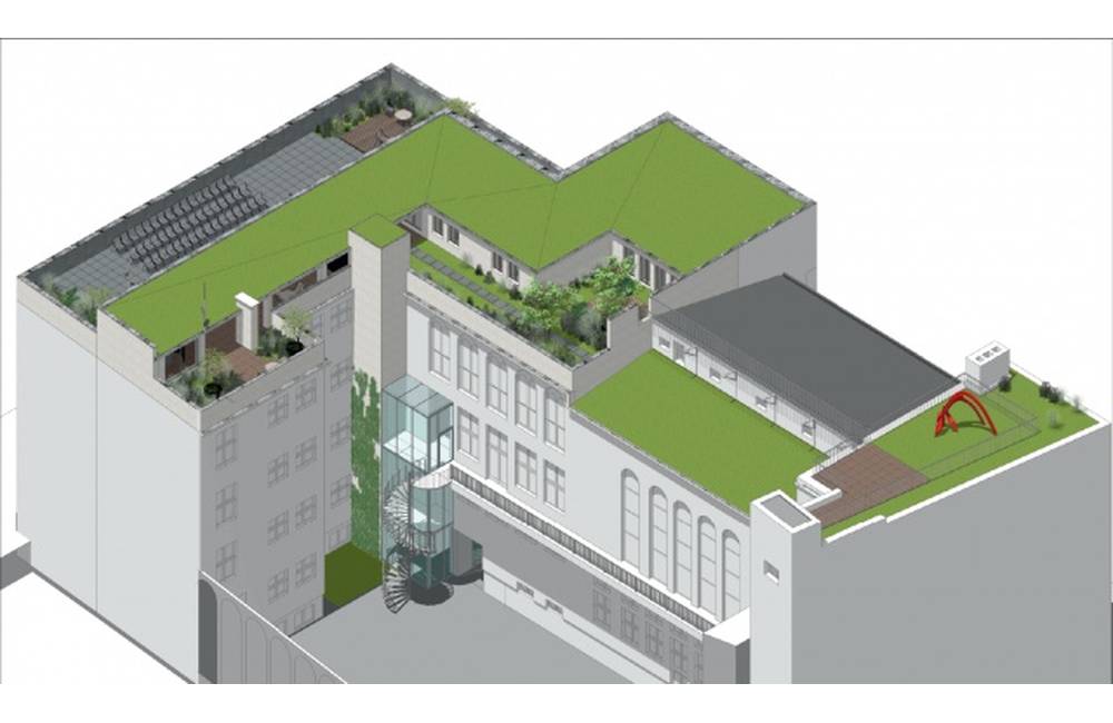 Budova Mestského divadla Žilina by mohla dostať zelenú strechu s využitím na rôzne aktivity