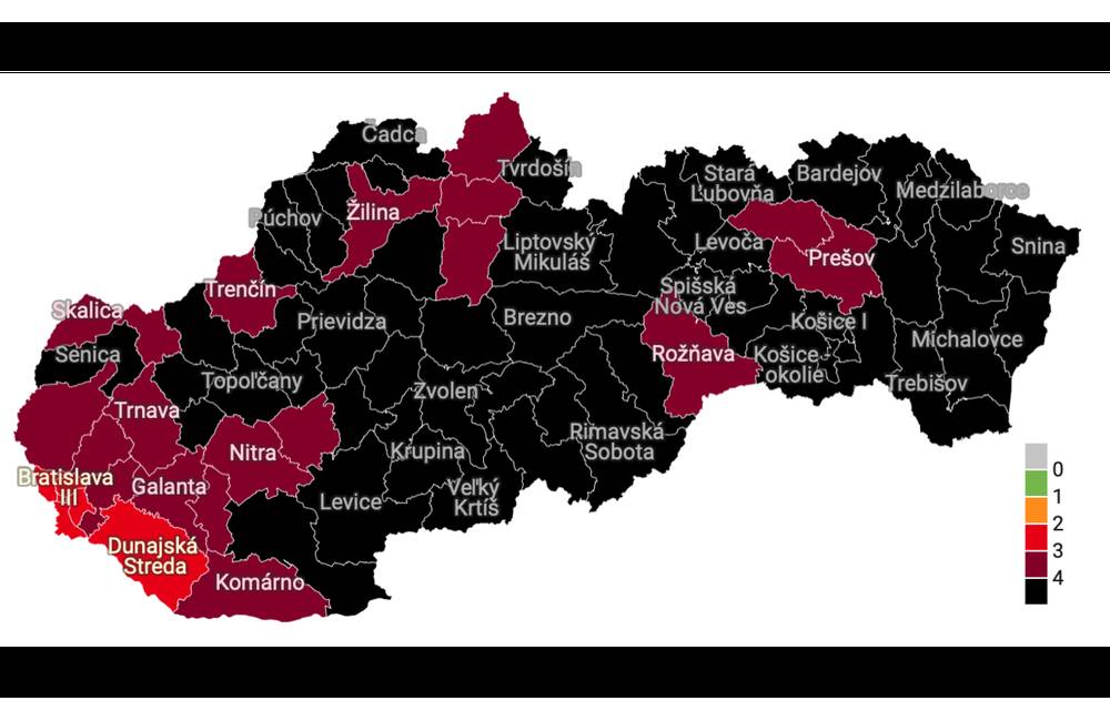 Od budúceho týždňa je väčšina Slovenska čierna, odborníci navrhujú nové opatrenia znevýhodňujúce neočkovaných