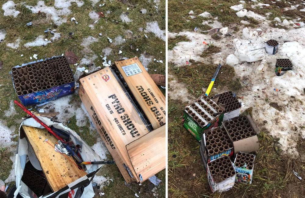Nezodpovední obyvatelia zanechali po novoročných oslavách na Hájiku množstvo odpadu, dobrovoľníci ho upratali