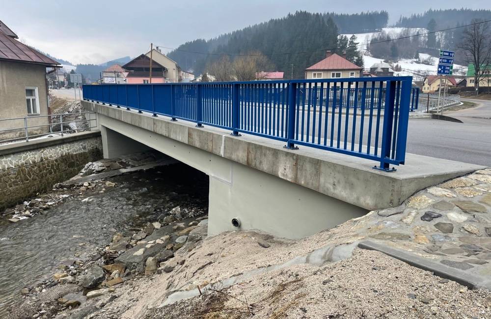 Most v Makove prešiel rekonštrukciou, ktorou sa zvýšila bezpečnosť a plynulosť premávky
