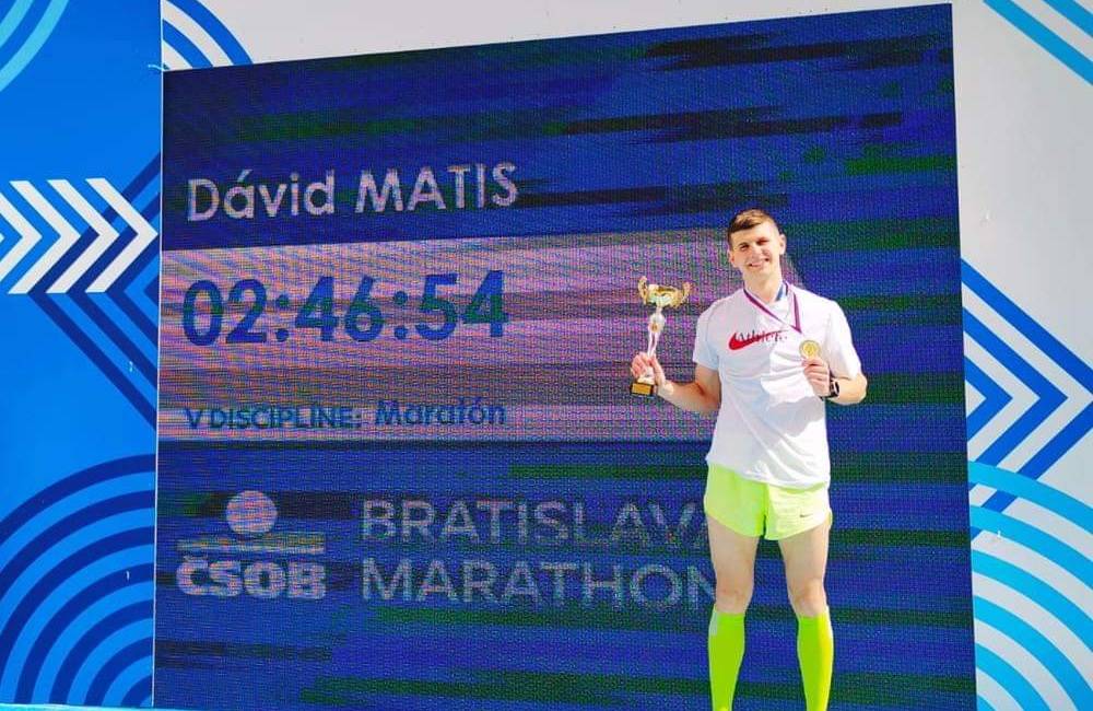 Foto: Dávid Matis obsadil 6. miesto na ČSOB marathone. Reprezentoval nielen Oravu, ale aj Policajný zbor