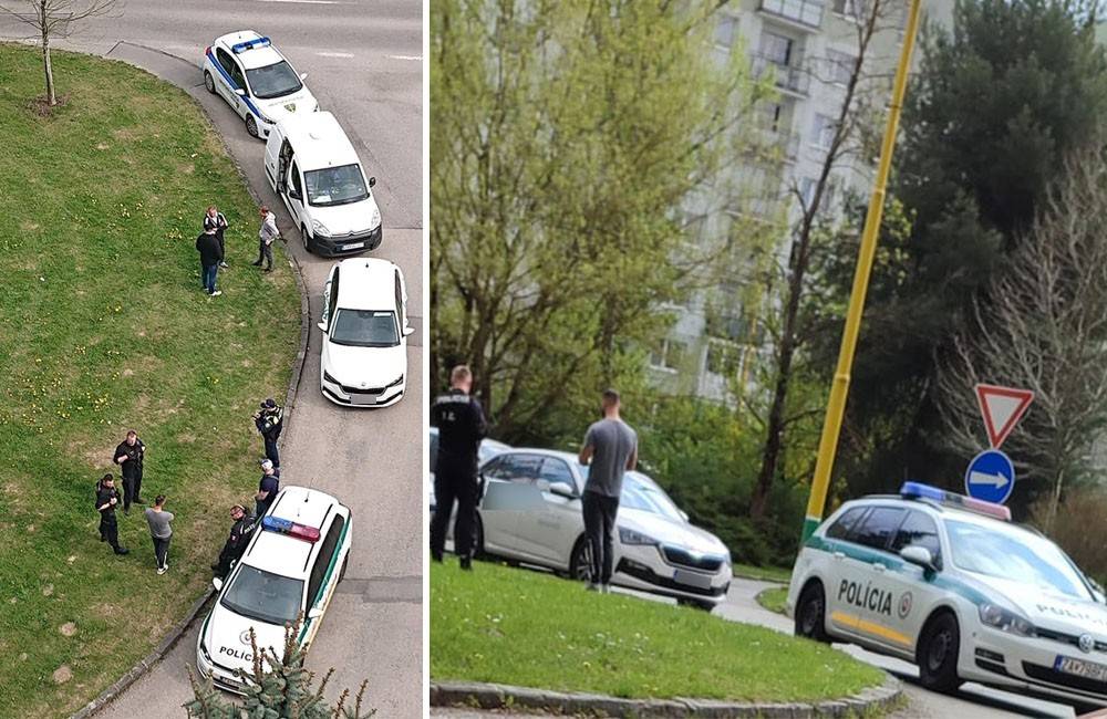 Na žilinskom sídlisku Vlčince zadržali policajti 33-ročného muža, zaistený materiál putuje na expertízu