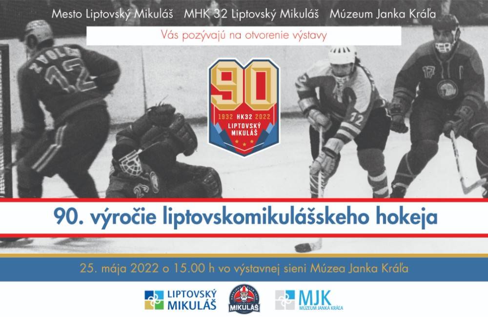 Múzeum Janka Kráľa pozýva na výstavu 90. výročia liptovskomikulášskeho hokeja