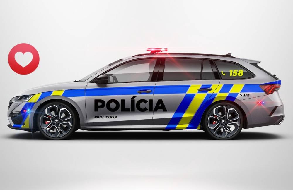 Polícia spustila na Facebooku hlasovanie o nový dizajn policajných áut. Modro-žlté farby vyvolali nenávistné reakcie