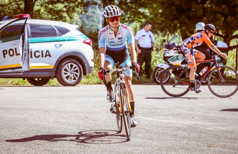 Foto: Policajti súťažili v cestnej cyklistike na Majstrovstvách Slovenska Ministerstva vnútra