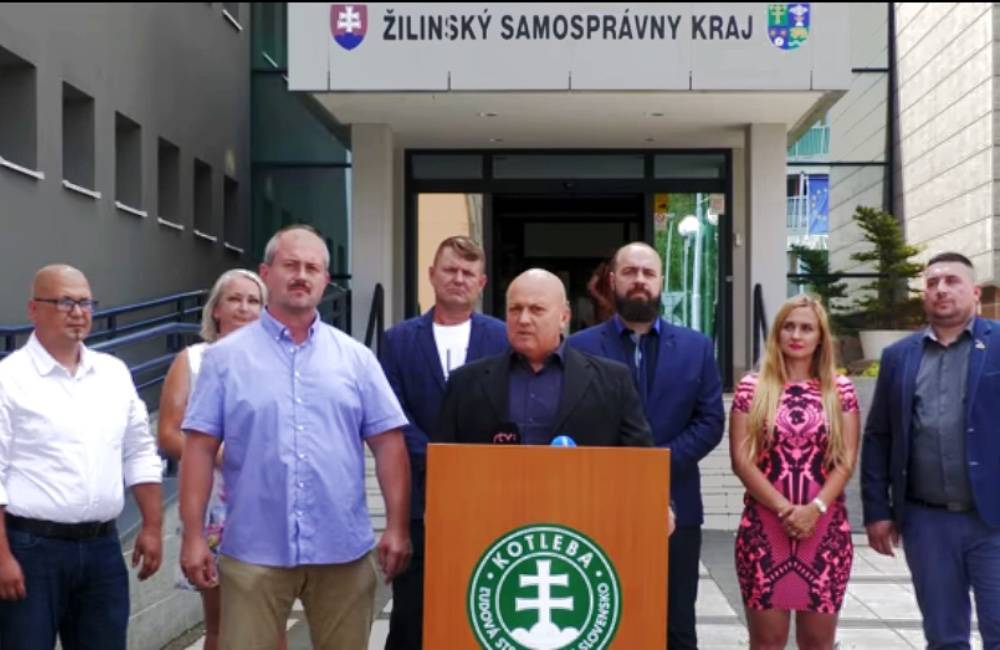 Foto: Kandidátom ĽSNS na post žilinského župana je František Drozd
