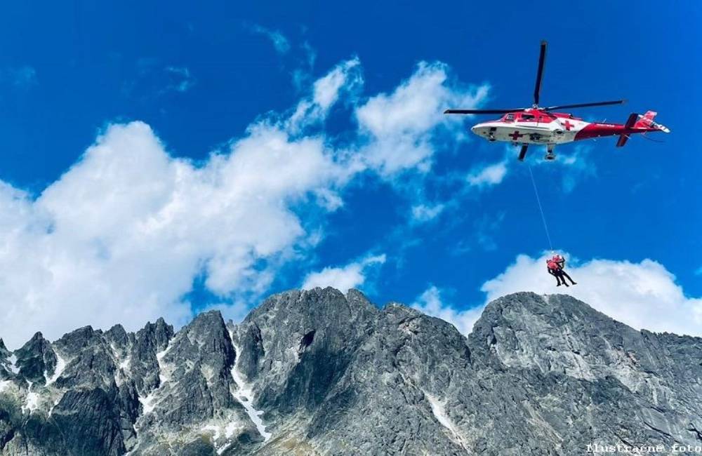 Vo Vysokých Tatrách prišiel o život 56-ročný horolezec. Spadol z výšky približne 50 metrov
