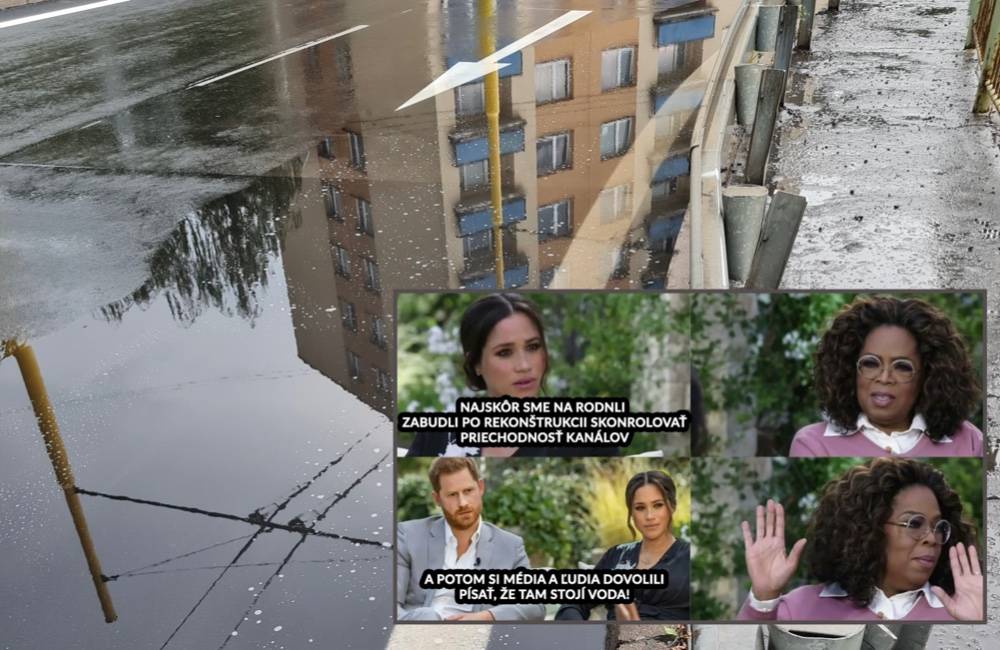 Foto: Zaplavený Rondel vyvolal ohlasy na všetkých stranách, vzniklo memečko a vyjadril sa aj občiansky aktivista