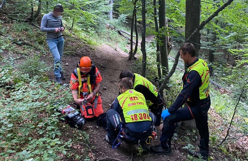 Foto: Poľskému turistovi v bezvedomí nepomohla ani resuscitácia od záchranárov, o život prišiel v Malej Fatre