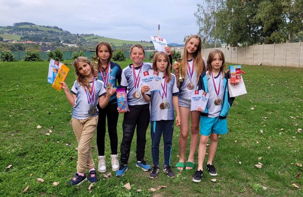 Foto: FOTO: Malí žilinskí vodáci sú z úspechu na Majstrovstvách Slovenska nadšení, podarilo sa im získať 23 medailí