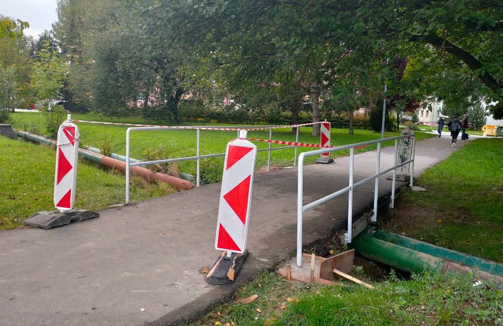 Mostík na Vlčincoch, kde zomrel cyklista, má nové zábradlie. Podľa mesta ide o bežnú údržbu