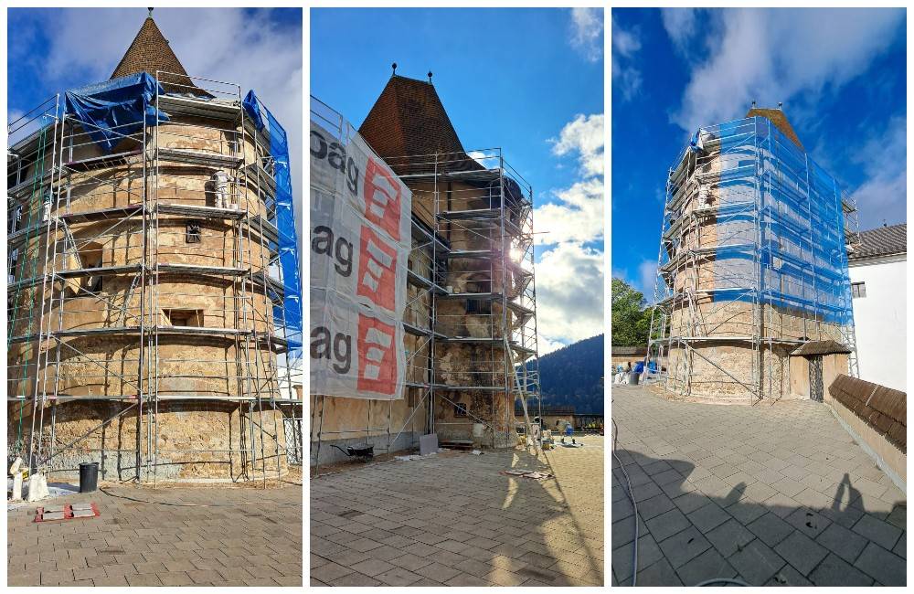 Foto: Padajúca omietka na Oravskom hrade je minulosťou. Múzeum začalo s poslednou etapou rozsiahlych opráv