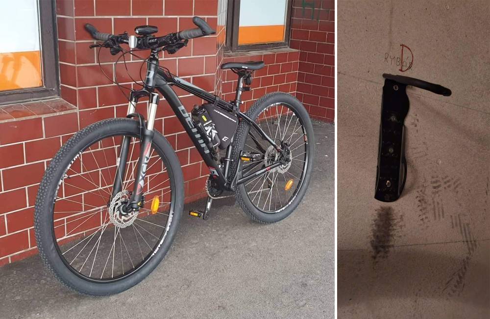 Foto: Na Solinkách zmizol bicykel spolu s kvalitným zámkom, dvere za zlodejom zostali zamknuté a nepoškodené
