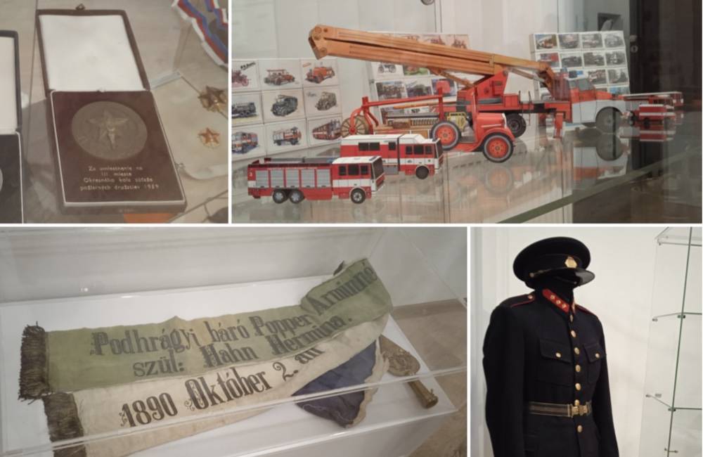 Foto: Históriu hasičského povolania, starú techniku i uniformy priblíži nová výstava v Kysuckom múzeu