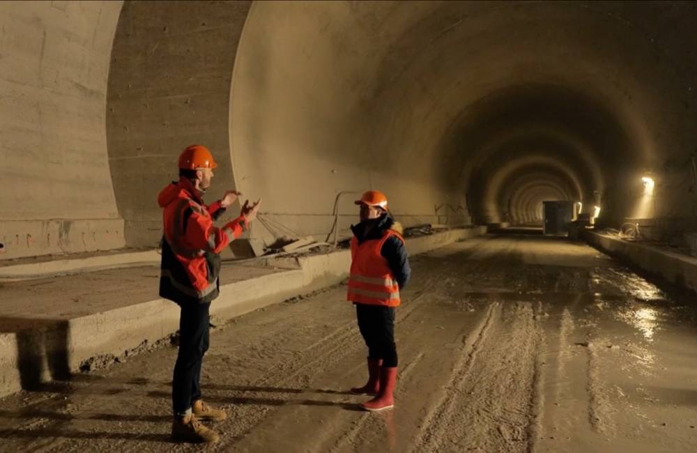 VIDEO: Nové zábery z tunela Višňové vám poskytnú detailný pohľad na priebeh prác