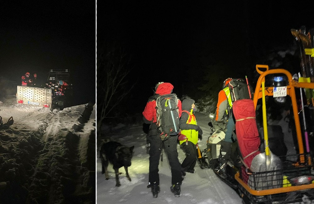 Poľský turista spadol spolu s lavínou z vrchu v Západných Tatrách, záchranári ho našli živého