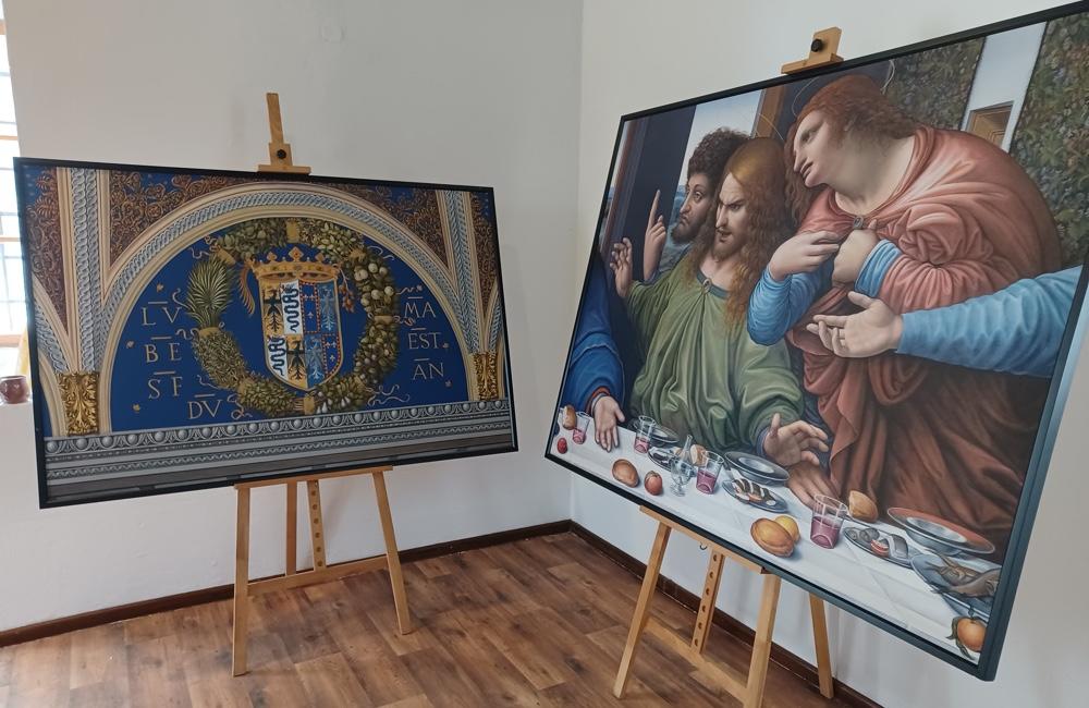 Slovenský Leonardo da Vinci vystaví v Radoľskom kaštieli súbor detailov svetoznámeho obrazu Posledná večera