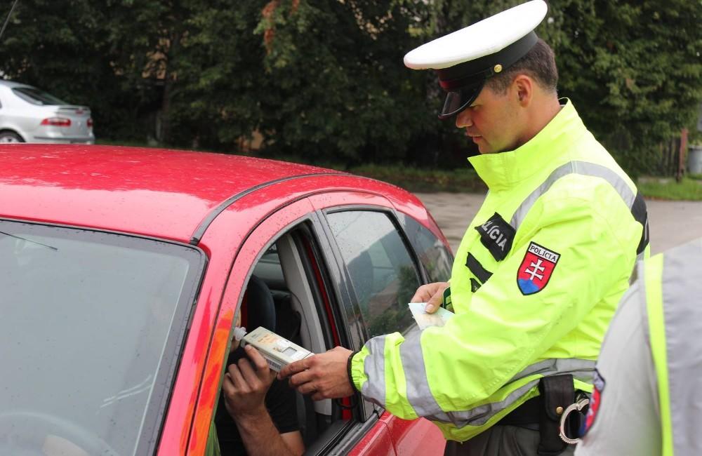 Minulý týždeň žilinskí policajti zastavili 49 opitých vodičov, 19-ročný mladík nemal ani vodičské oprávnenie