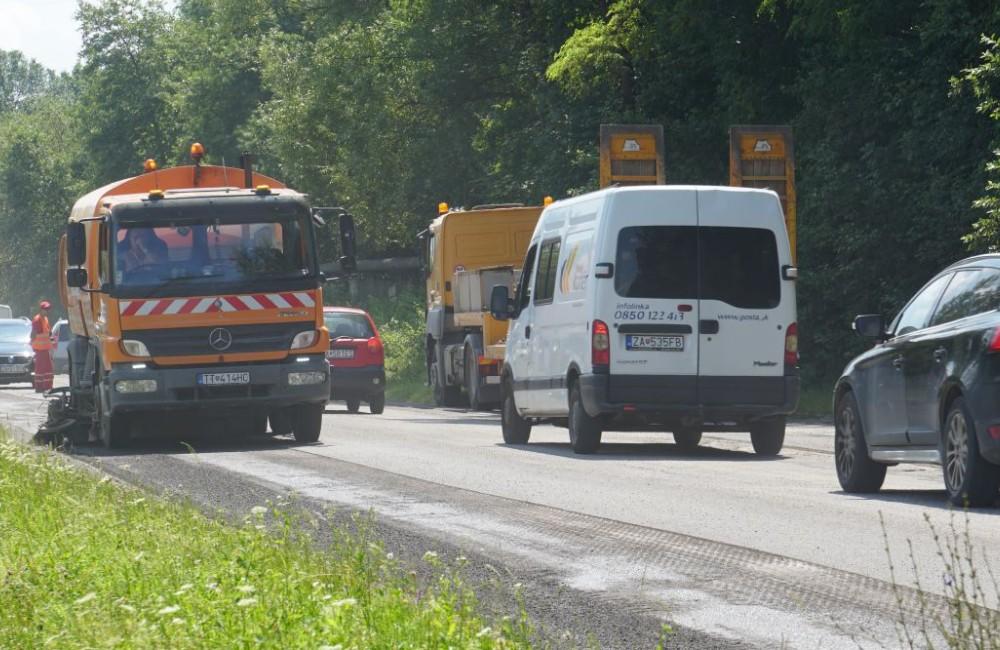 Premávka na ceste pod Strečnom bude do júna obmedzená, dôvodom je výmena asfaltu