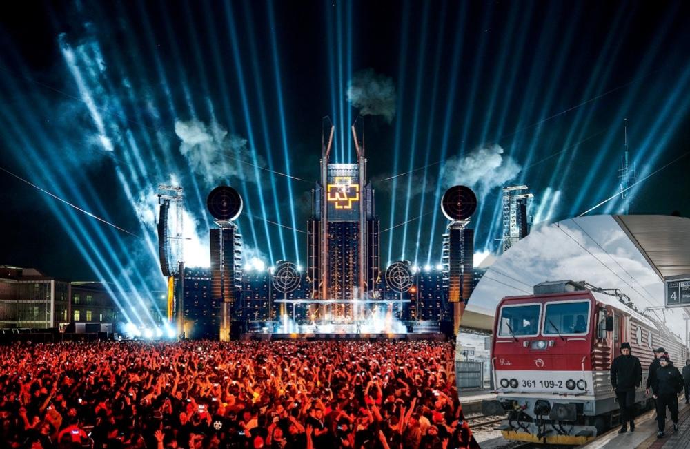 Koncert kapely Rammstein ovplyvní aj cestujúcich Žilinčanov. ZSSK plánuje pridať vozne do diaľkových vlakov